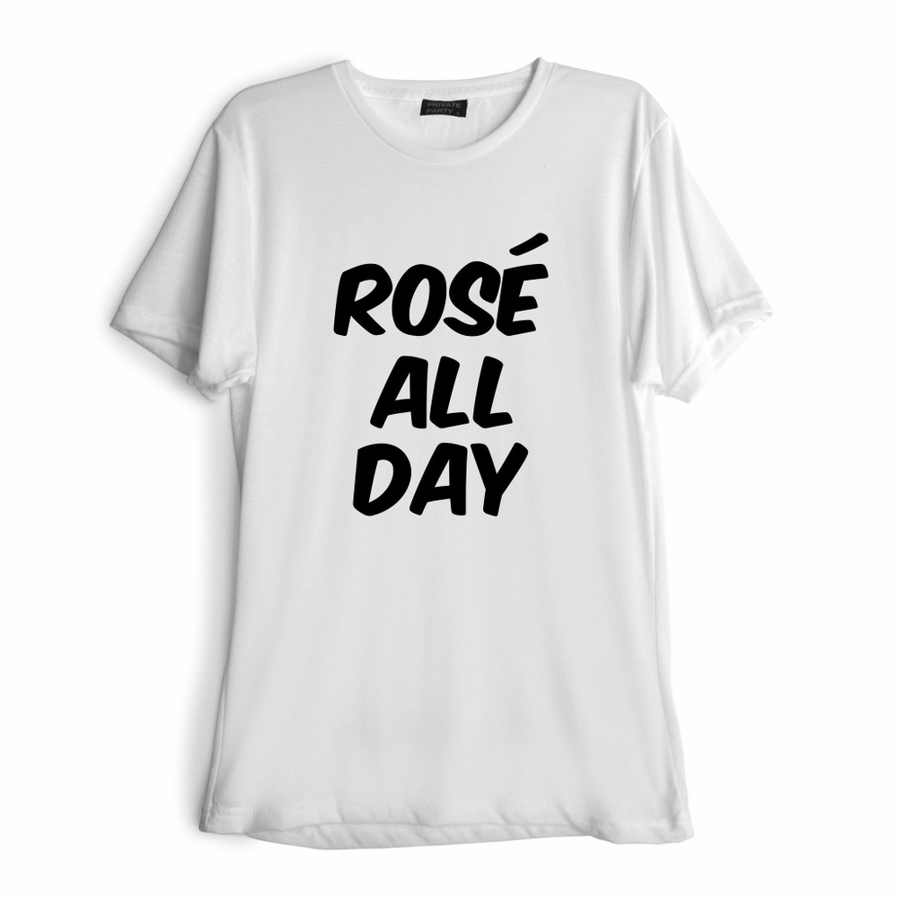 Private Party Rose All Day T Shirt XS